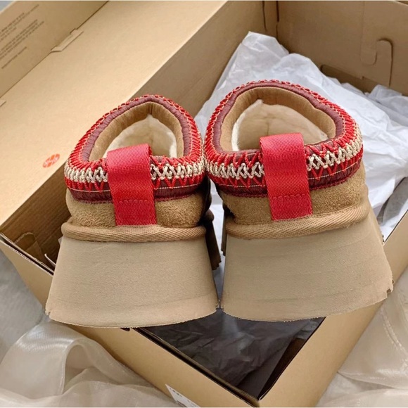UGG TASMAN SLIPPERS CHESTNUT NEW - Picture 5 of 5